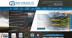 Desktop Screenshot of dalyblack.com
