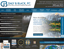 Tablet Screenshot of dalyblack.com